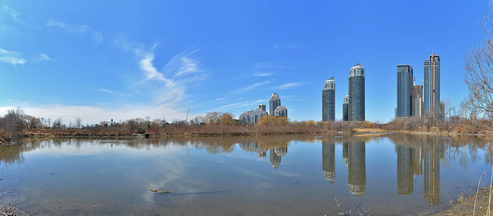 Humber Bay Park East with its trails and waterfront views